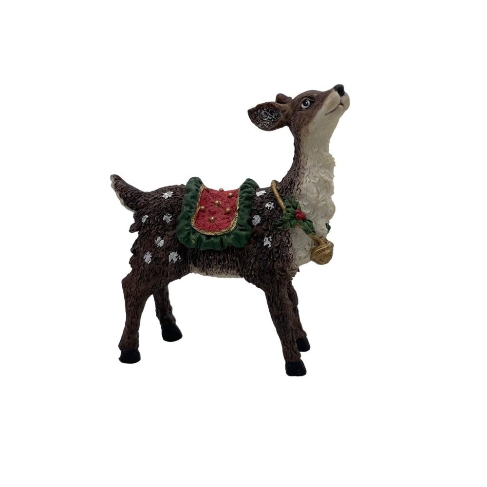Grandeur Noel Reindeer Christmas Resin from Two Santas Fabric Mache set